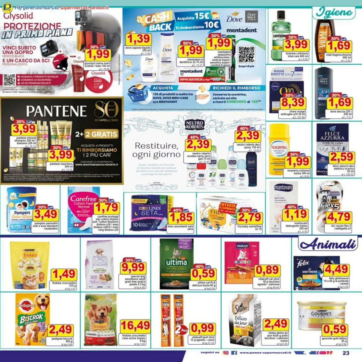 Pewex Volantino attuale da 11 novembre a 25 novembre di 2025 - Pagina del volantino 23