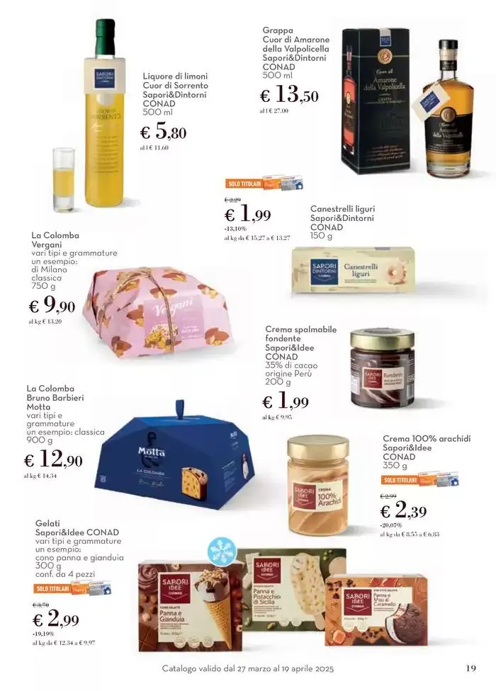 Pasqua dal Gusto Sorprendente da 27 marzo a 19 aprile di 2025 - Pagina del volantino 19