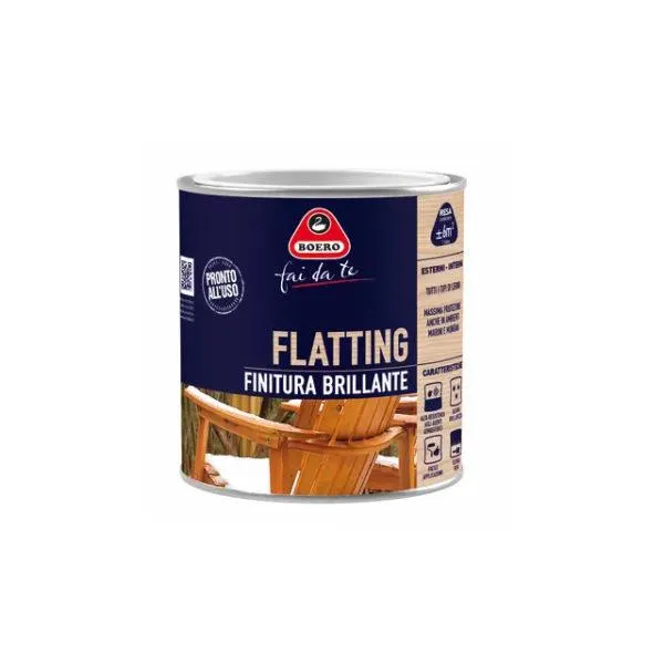 FLATTING LEGNO FINITURA BRILLANTE BOERO ML 500