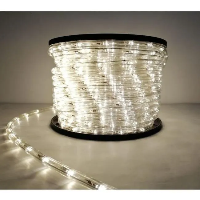 Stringa LED 220V 50M IP44 Tagliabile - Bianco caldo - SILAMP