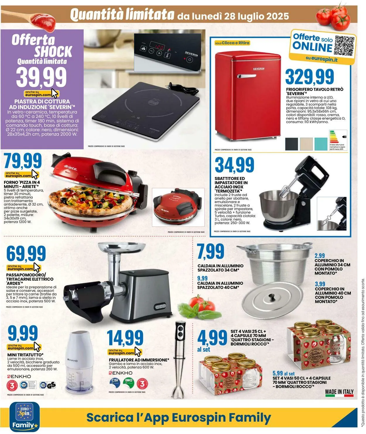 EURO Spin Volantino attuale da 28 luglio a 10 agosto di 2025 - Pagina del volantino 14