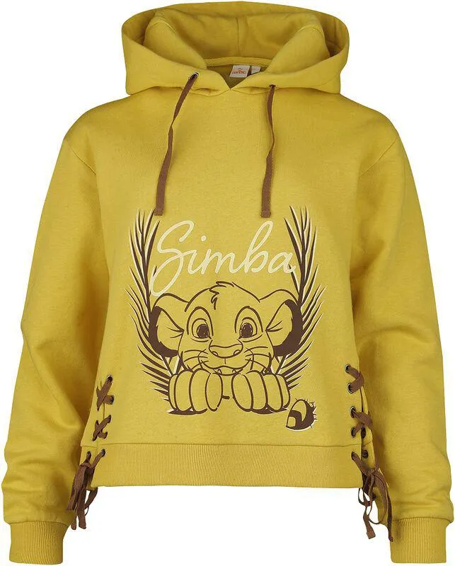 Simba | Felpa con cappuccio | giallo | Il Re Leone