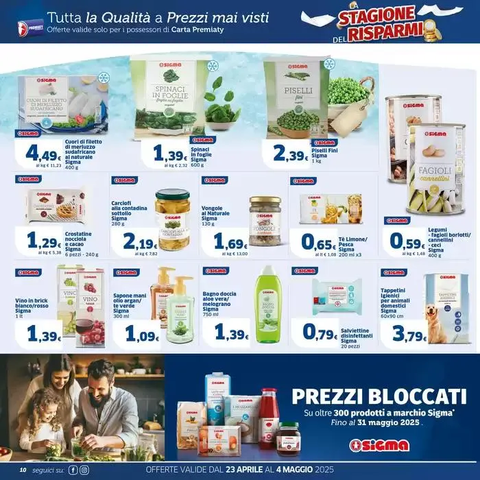 Stagione del risparmio da 23 aprile a 4 maggio di 2025 - Pagina del volantino 10