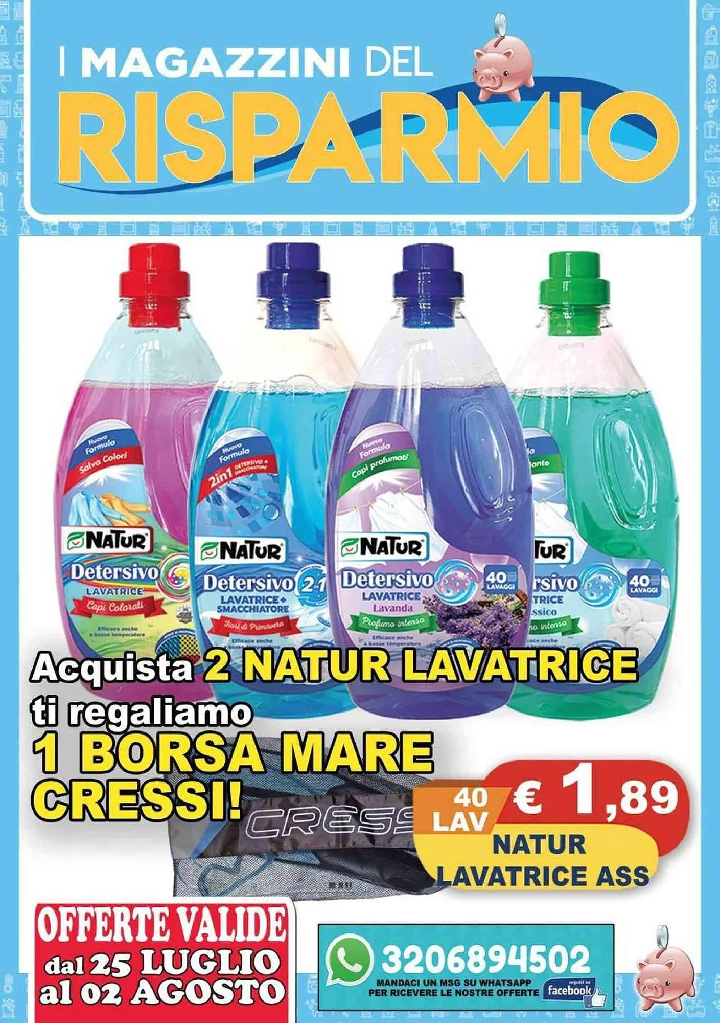 Volantino Magazzini del Risparmio da 1 agosto a 10 agosto di 2025 - Pagina del volantino 6