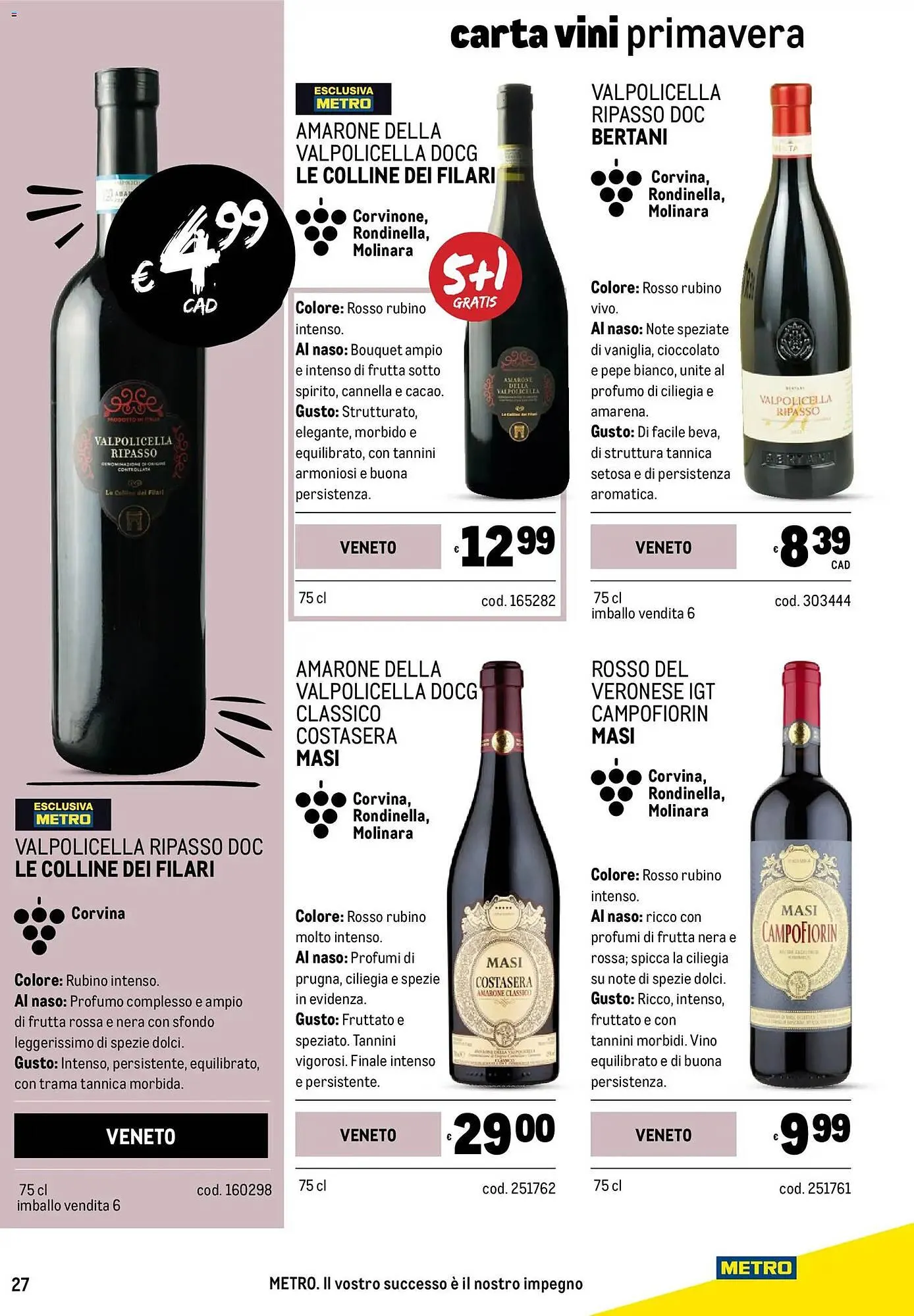 Volantino Metro da 5 marzo a 4 aprile di 2026 - Pagina del volantino 27