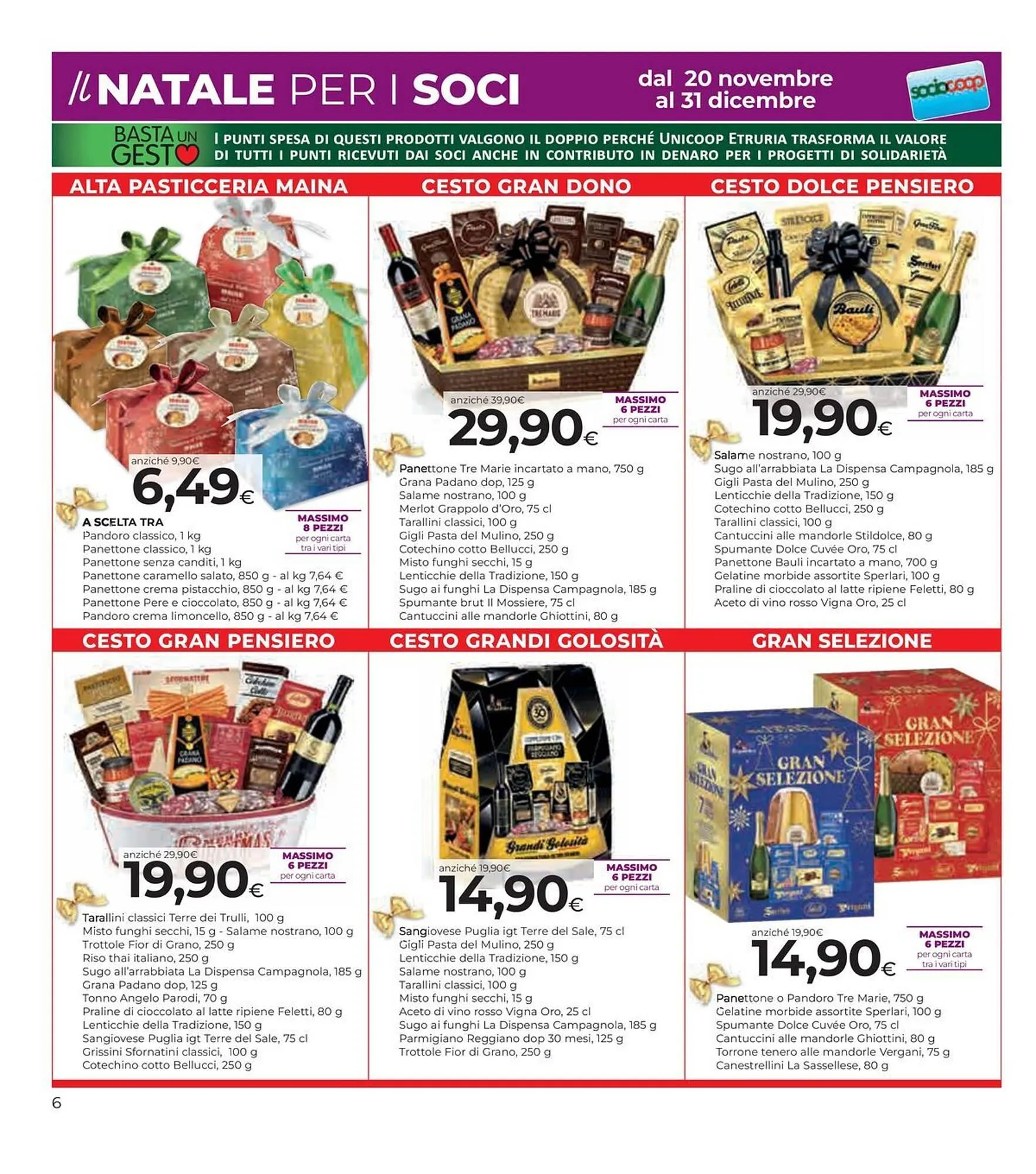 Volantino Ipercoop da 20 novembre a 3 dicembre di 2025 - Pagina del volantino 6