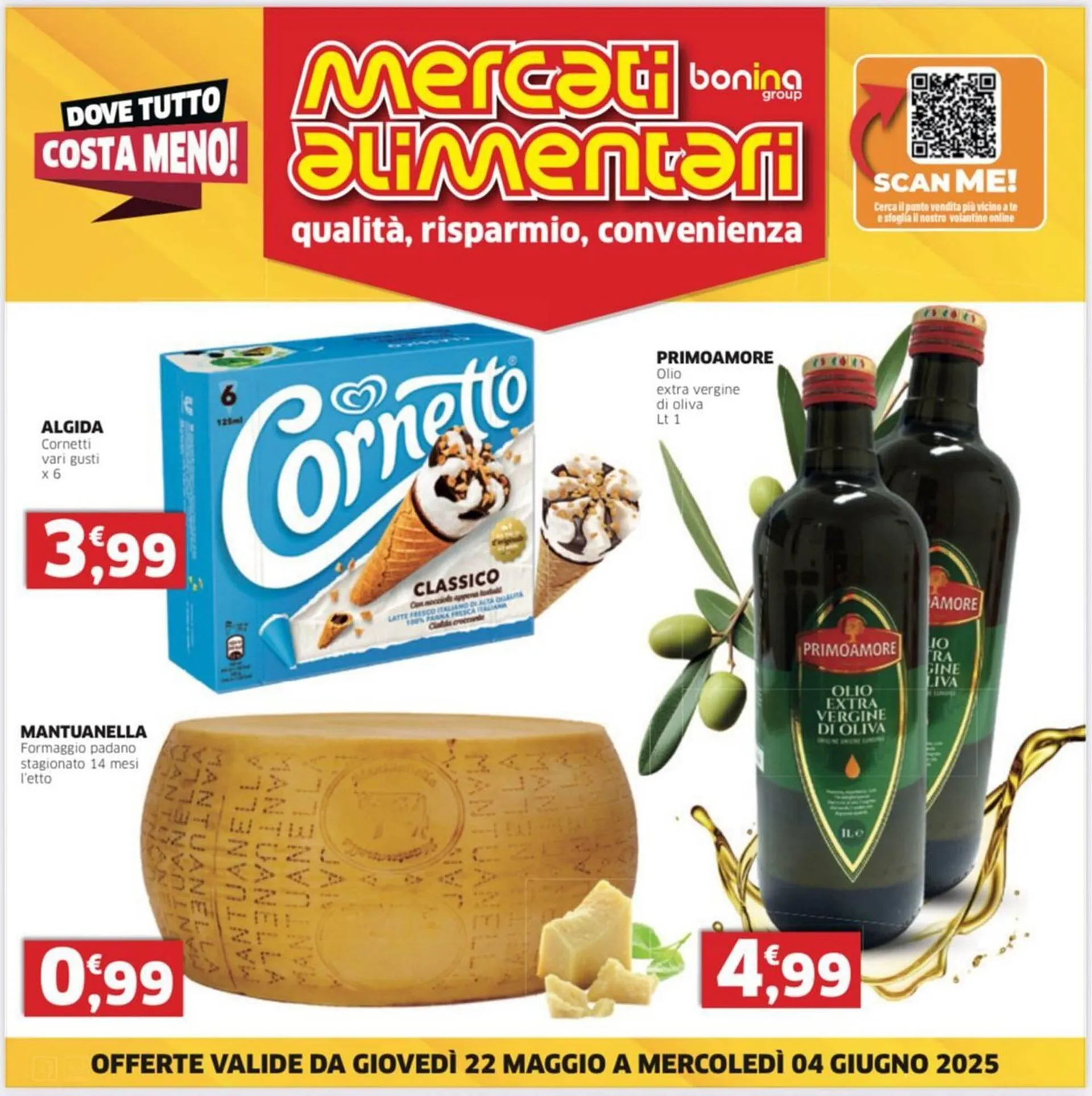 Volantino Mercati Alimentari - 1