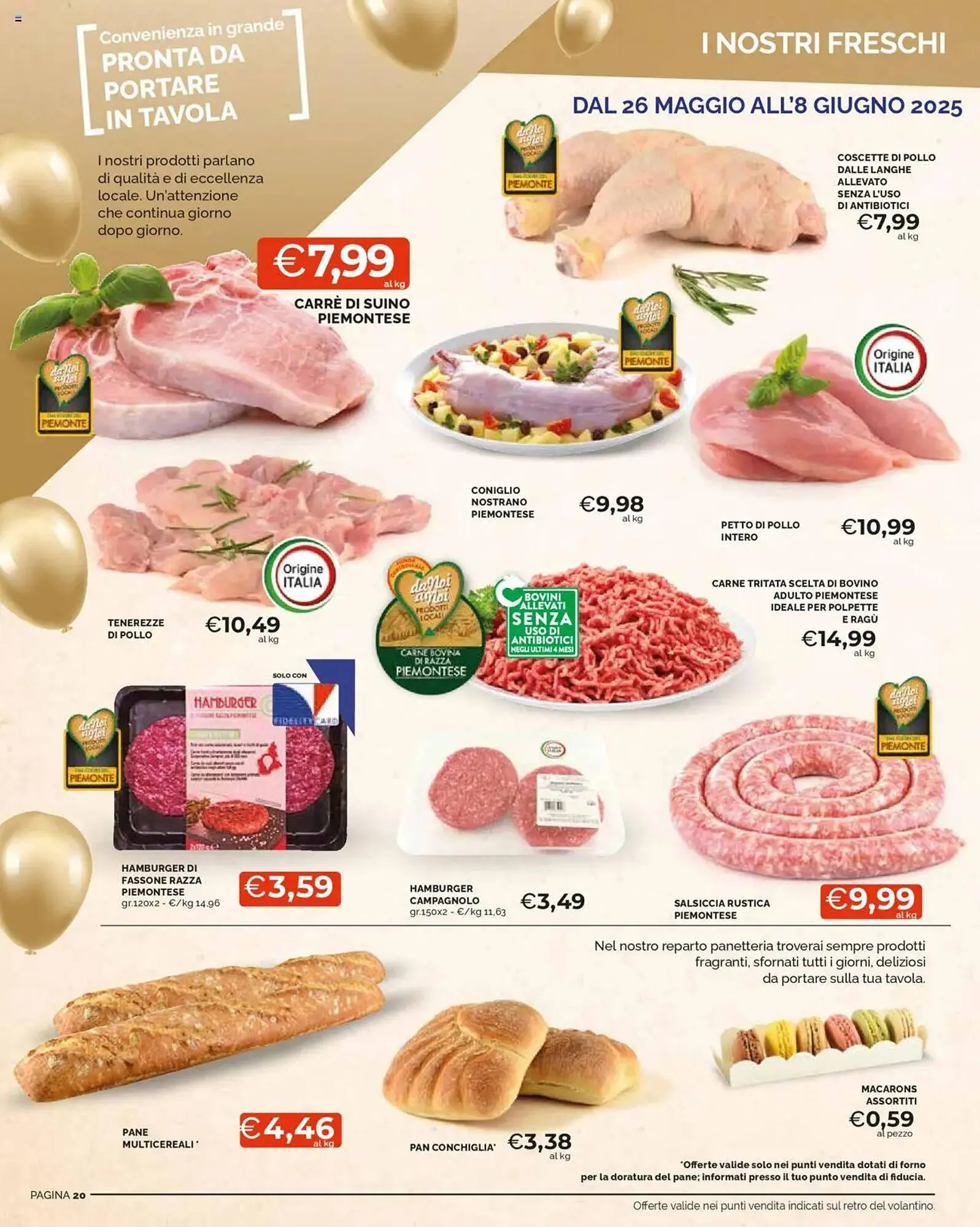 Volantino Mercatò da 26 maggio a 22 giugno di 2025 - Pagina del volantino 20