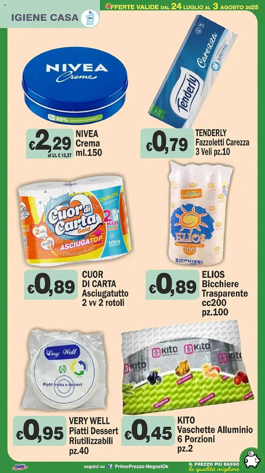 Volantino Primo Prezzo da 24 luglio a 3 agosto di 2025 - Pagina del volantino 24