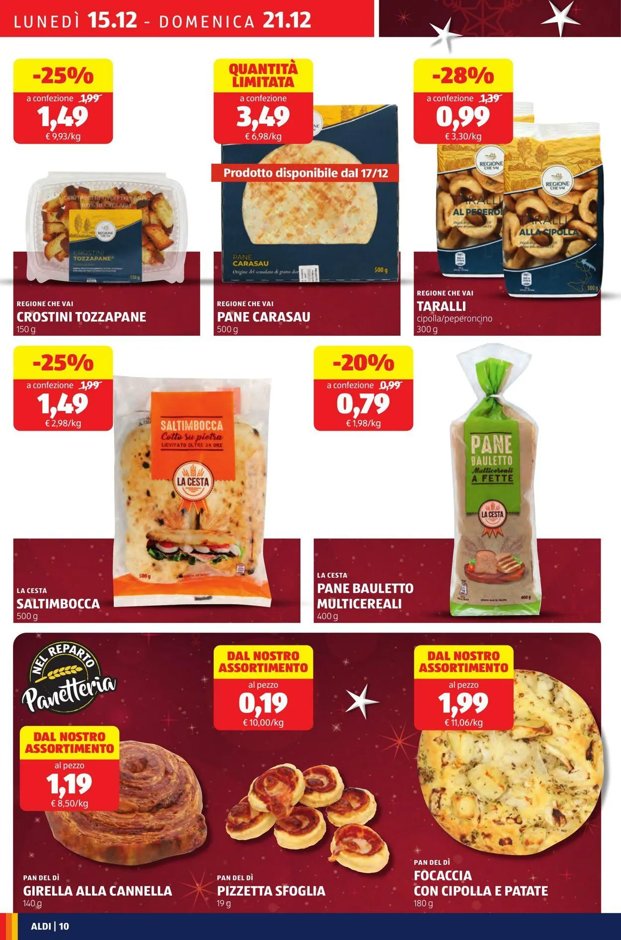 Aldi Volantino attuale da 15 dicembre a 21 dicembre di 2025 - Pagina del volantino 10