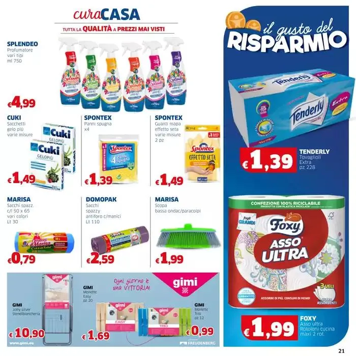 Il gusto del risparmio da 8 maggio a 21 maggio di 2025 - Pagina del volantino 21