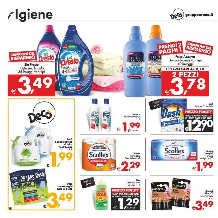 Campioni del risparmio! da 3 settembre a 12 settembre di 2024 - Pagina del volantino 18