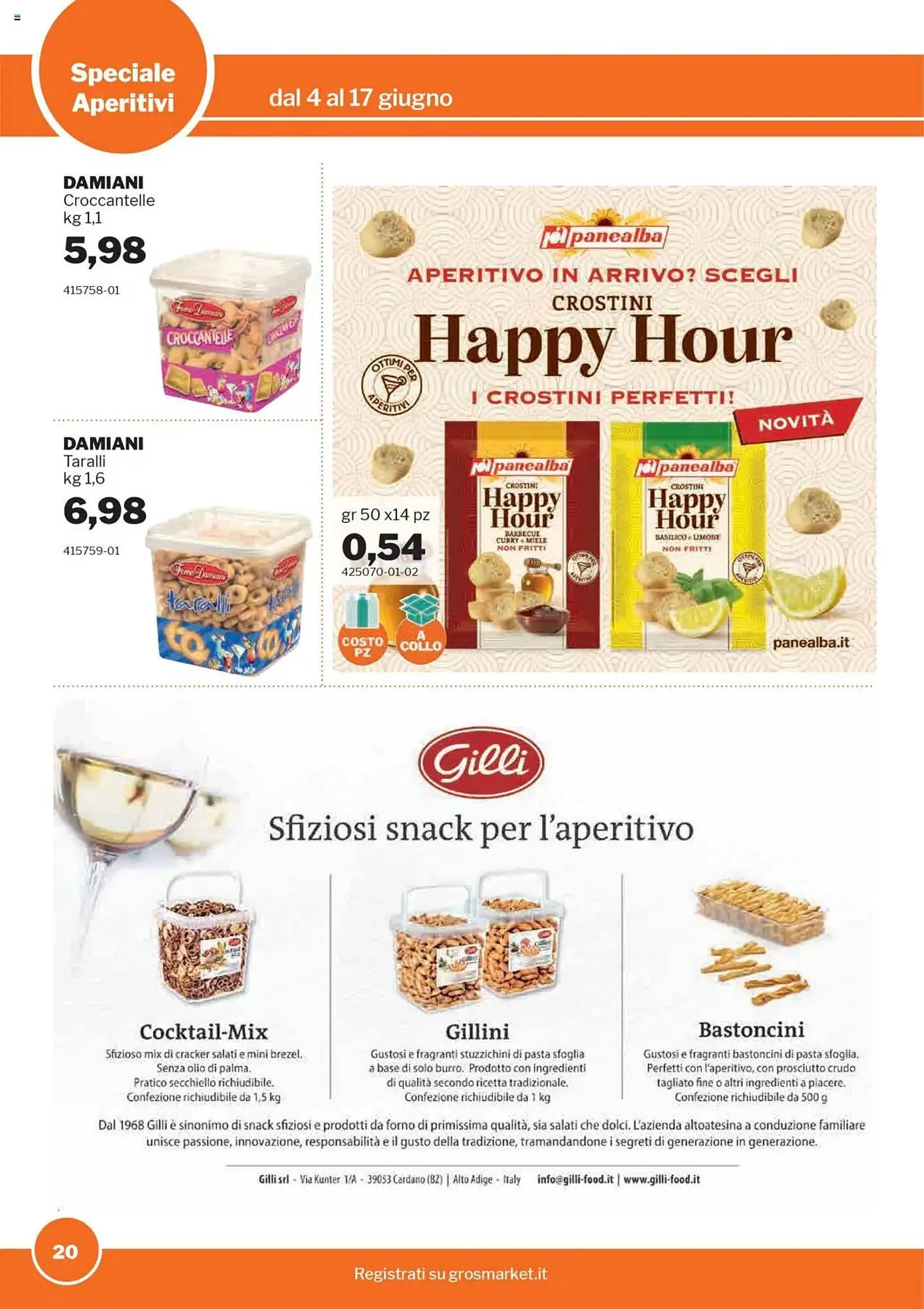 Volantino GrosMarket da 4 giugno a 17 giugno di 2025 - Pagina del volantino 20
