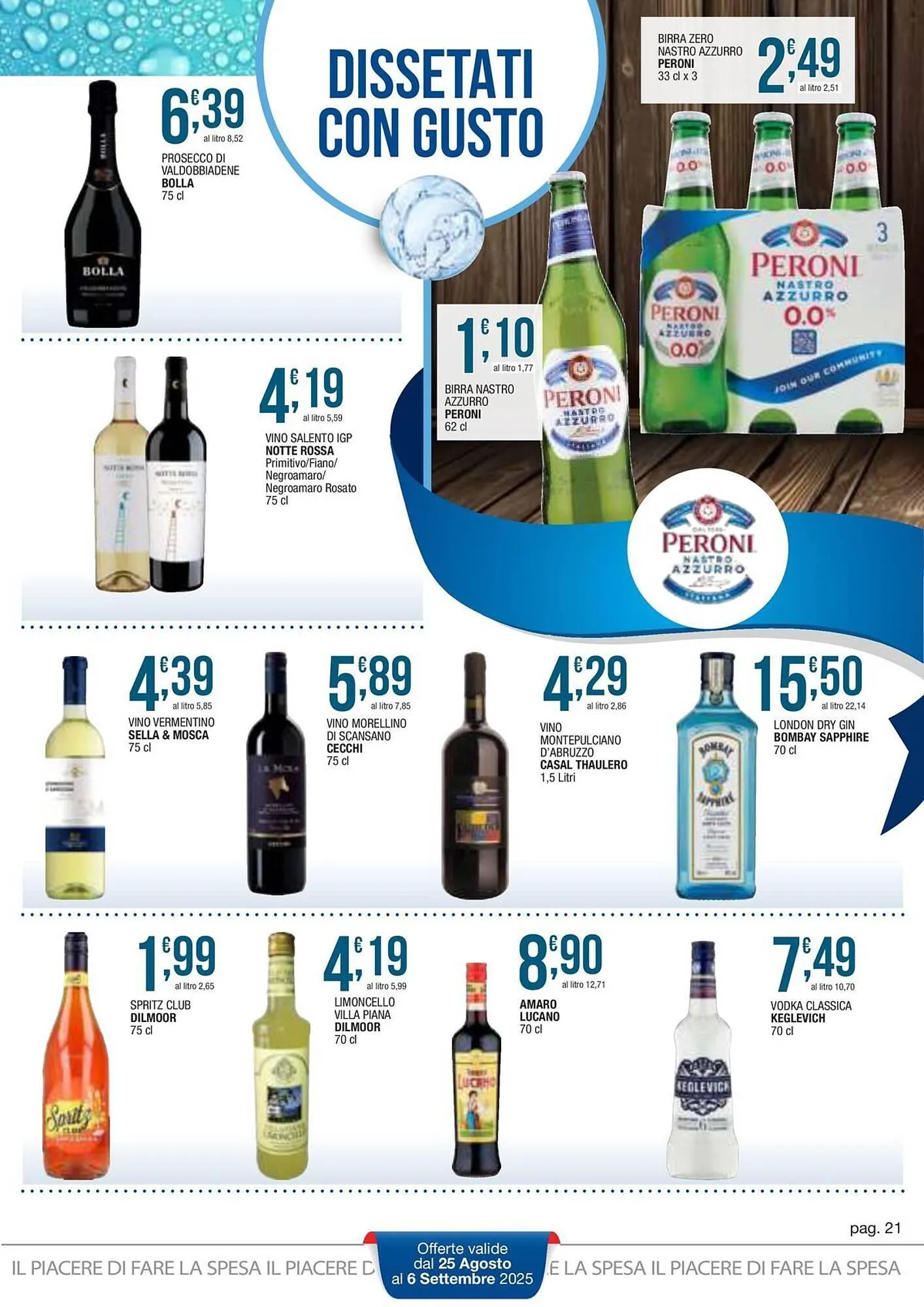 Volantino Sidis da 25 agosto a 6 settembre di 2025 - Pagina del volantino 21