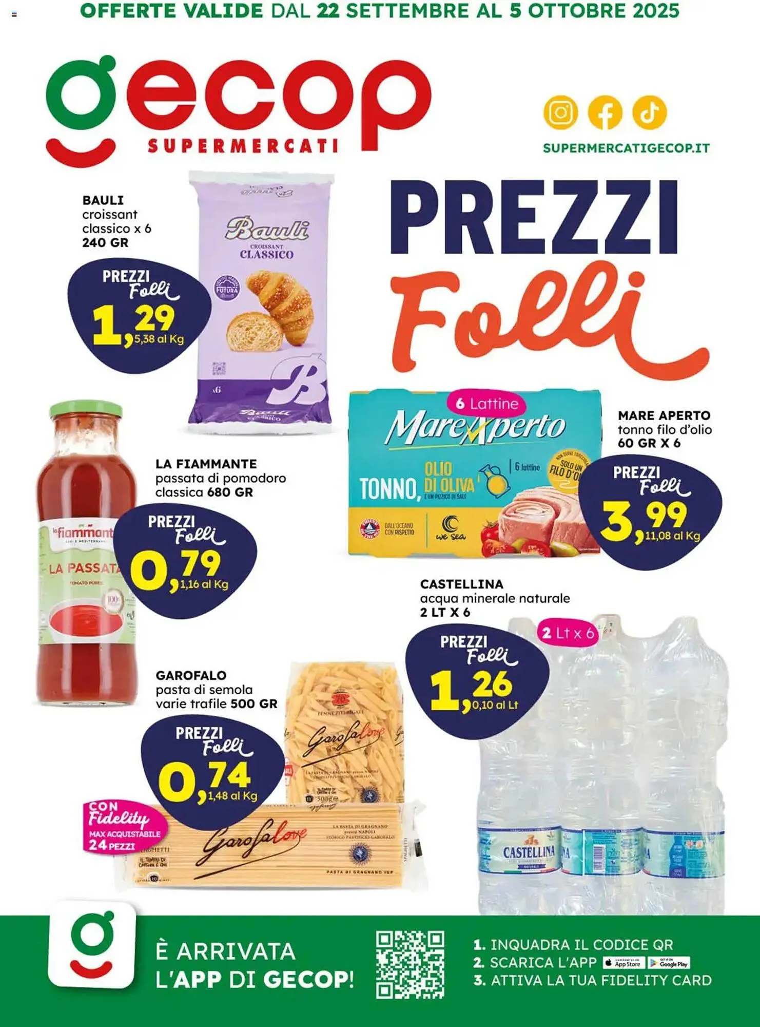 Volantino Gecop da 22 settembre a 5 ottobre di 2025 - Pagina del volantino 1