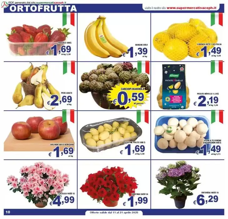 Buona Pasqua da 11 aprile a 21 aprile di 2025 - Pagina del volantino 10