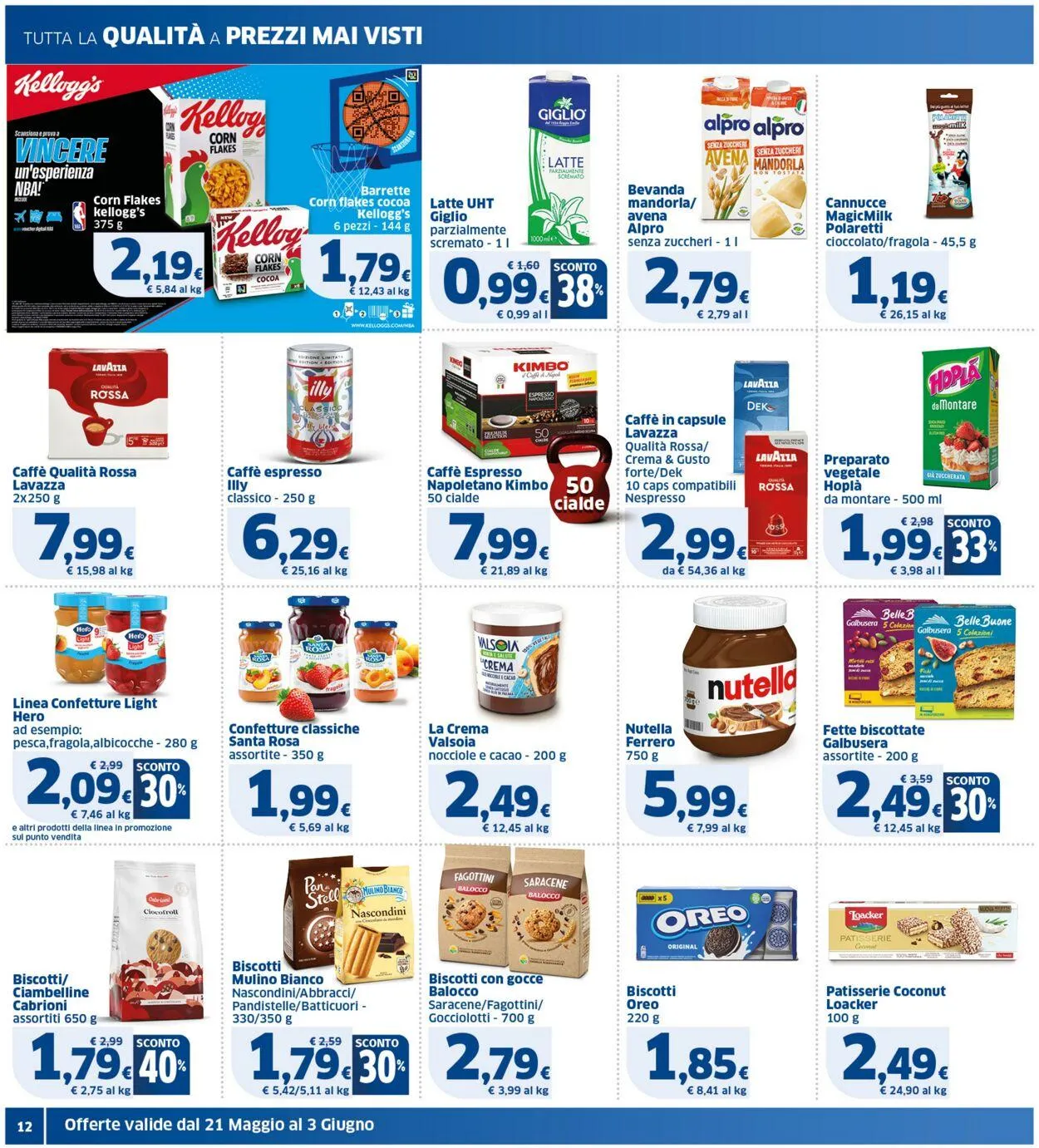 Sigma - Bologna Volantino attuale da 21 maggio a 3 giugno di 2025 - Pagina del volantino 12
