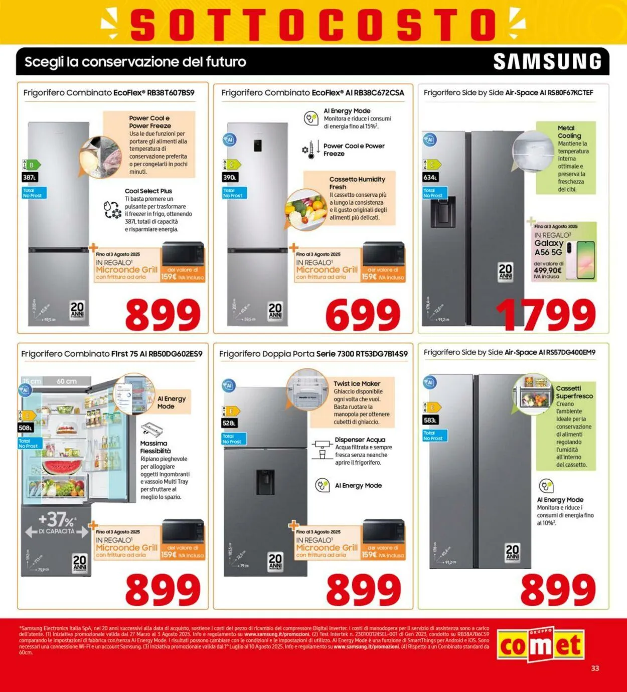 Comet Volantino attuale da 4 luglio a 13 luglio di 2025 - Pagina del volantino 33