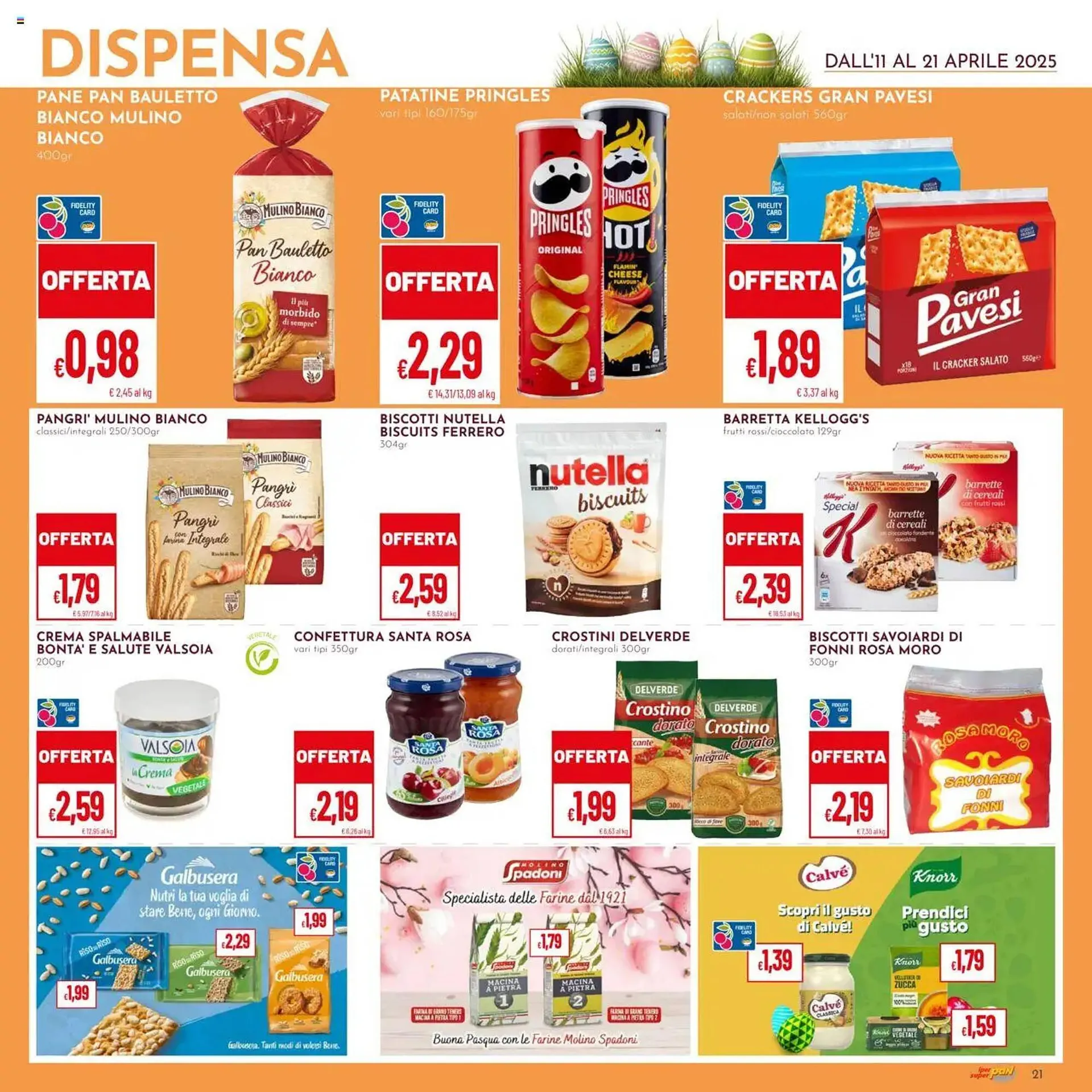 Volantino Pan da 11 aprile a 21 aprile di 2025 - Pagina del volantino 21