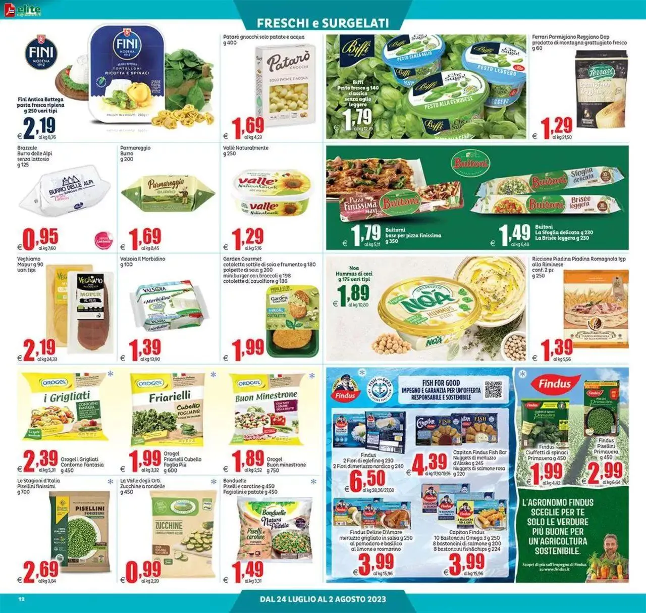 Volantino Elite Supermercati da 24 luglio a 2 agosto di 2023 - Pagina del volantino 12