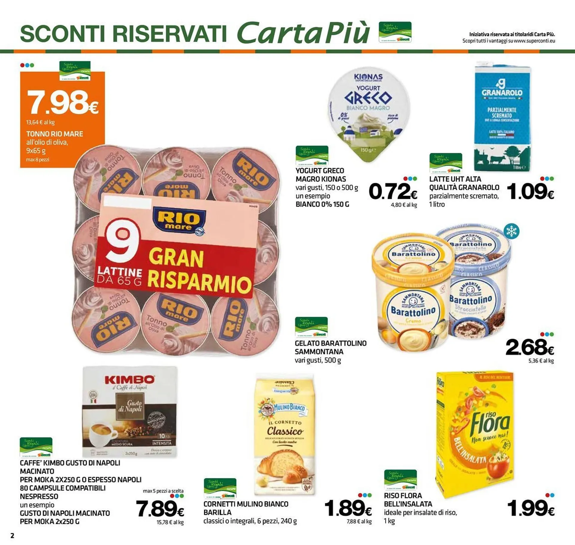 Volantino Superconti da 13 agosto a 27 agosto di 2025 - Pagina del volantino 2