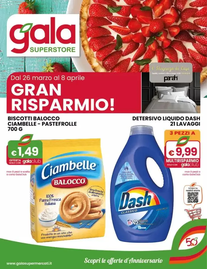 Gran risparmio da 26 marzo a 8 aprile di 2025 - Pagina del volantino 1