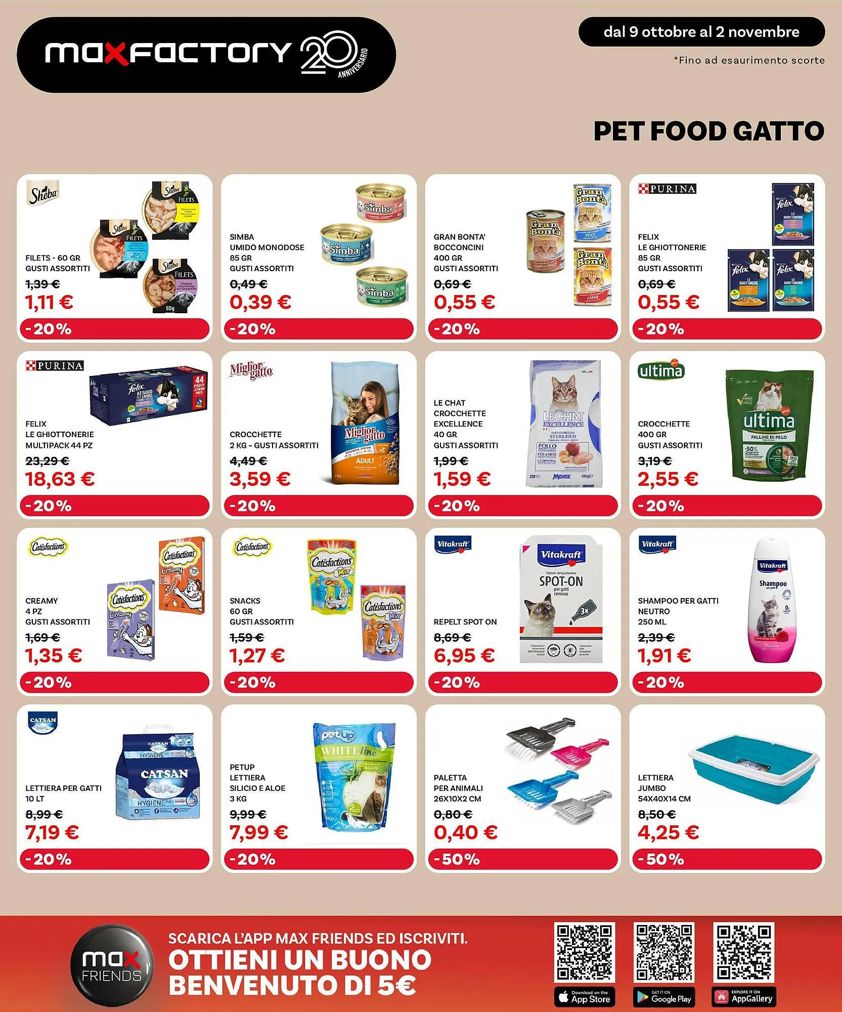 Volantino Max Factory da 8 ottobre a 2 novembre di 2025 - Pagina del volantino 35