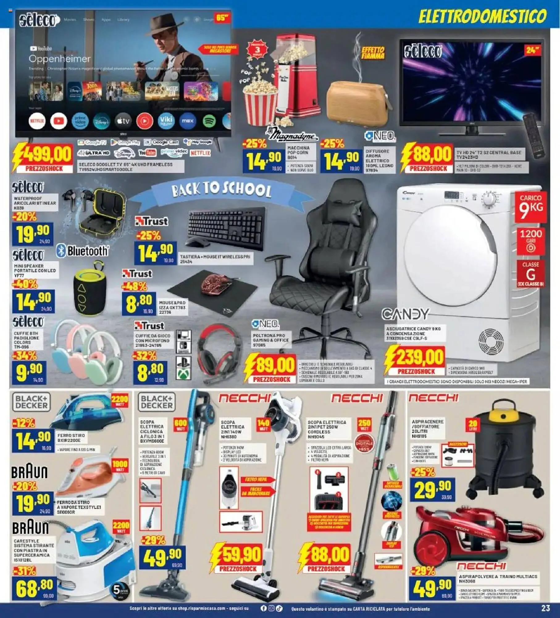 Volantino Risparmio Casa da 28 agosto a 13 settembre di 2025 - Pagina del volantino 23