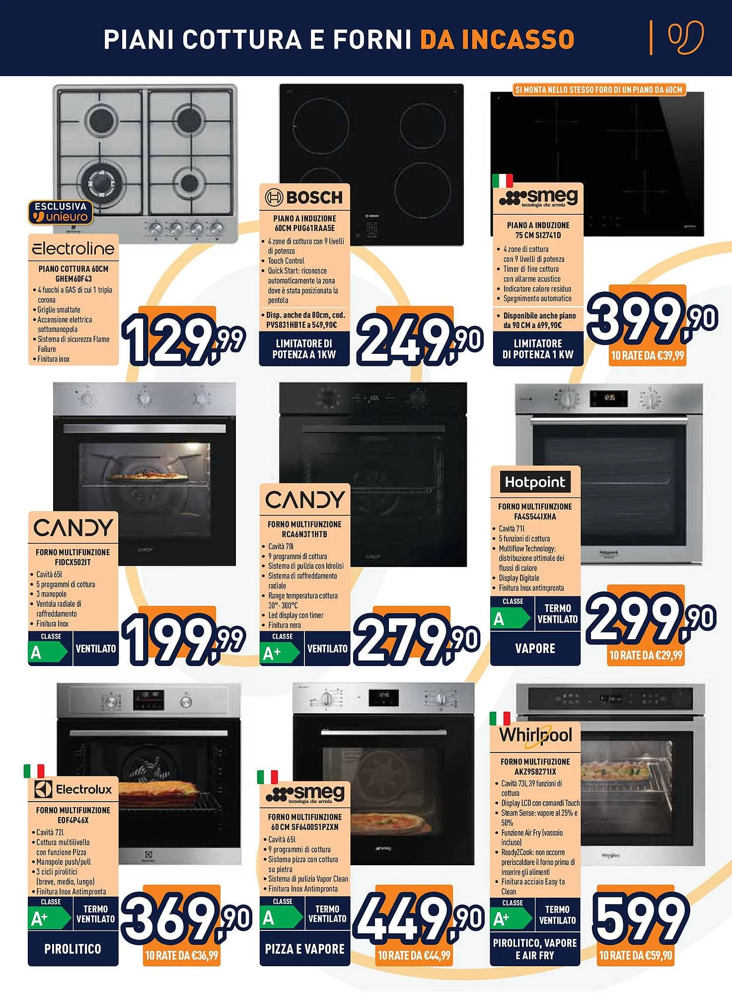 Volantino Unieuro da 28 febbraio a 19 marzo di 2025 - Pagina del volantino 9