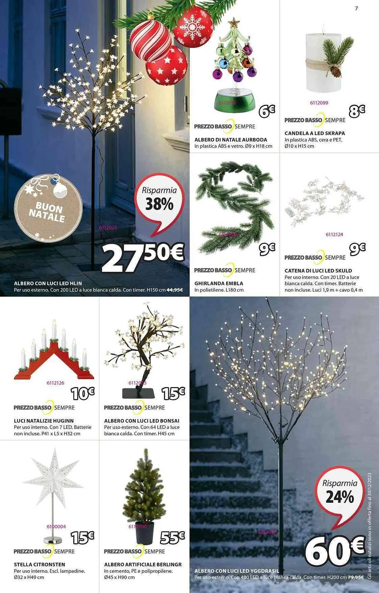 Volantino JYSK da 27 novembre a 4 gennaio di 2024 - Pagina del volantino 7