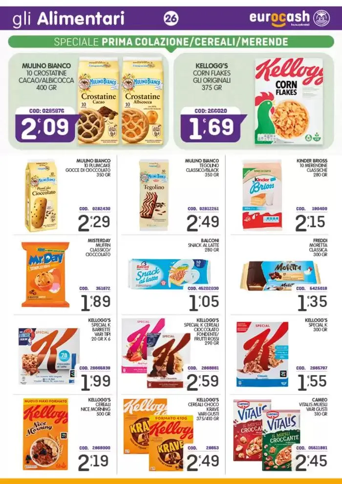 Offerte valide 2 al 19 gennaio  da 3 gennaio a 19 gennaio di 2025 - Pagina del volantino 26