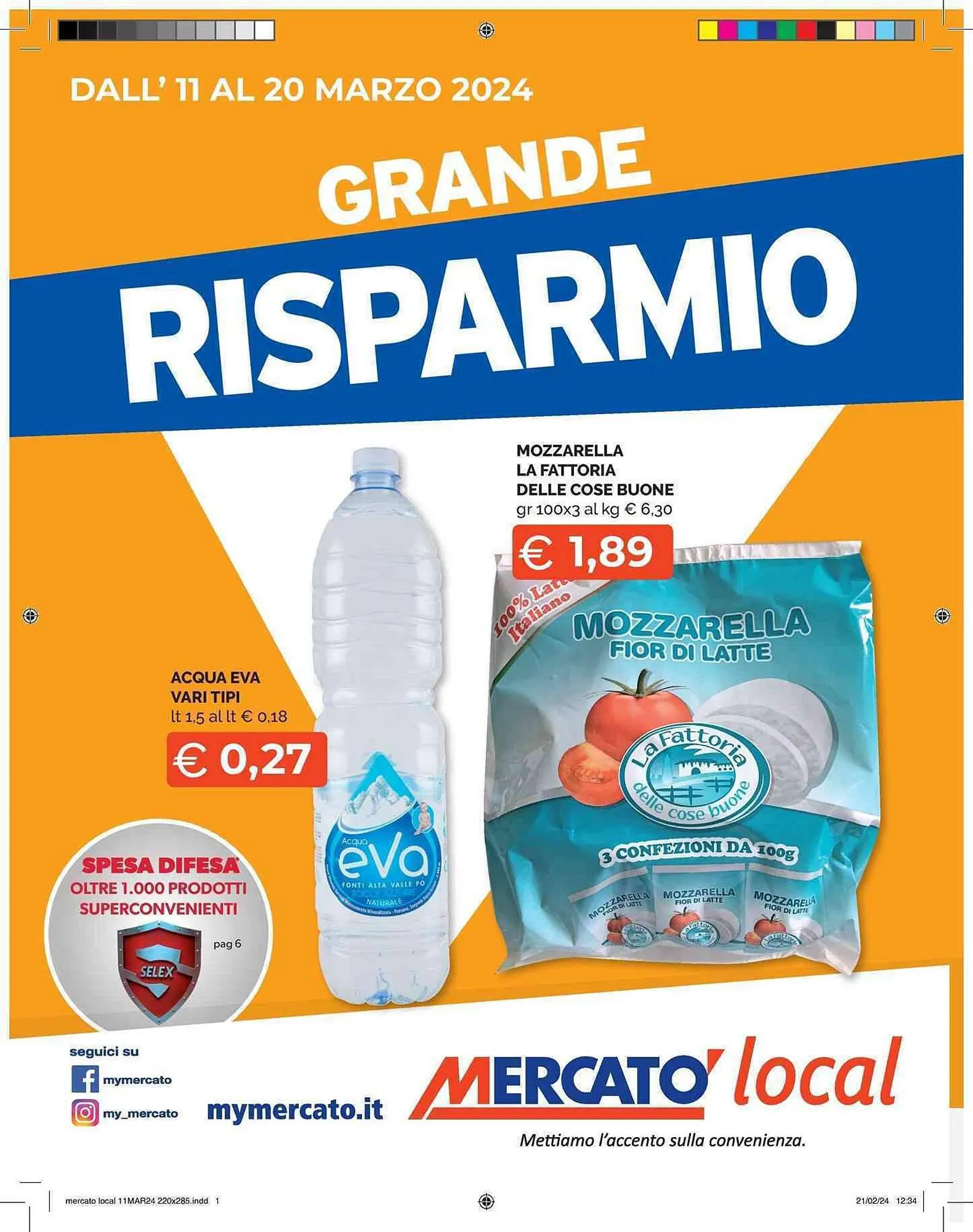 Volantino Mercatò Local da 11 marzo a 20 marzo di 2024 - Pagina del volantino 1