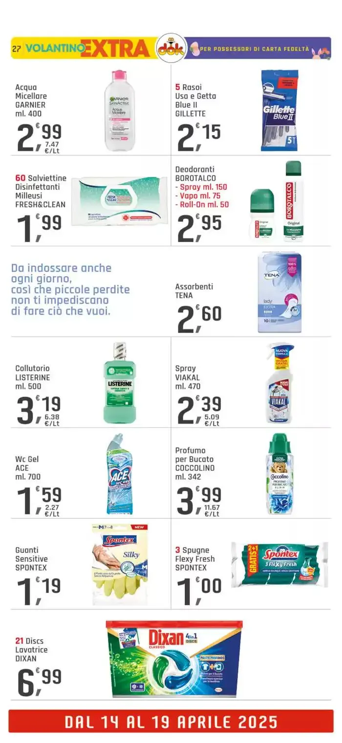 Riapre da 8 aprile a 19 aprile di 2025 - Pagina del volantino 27