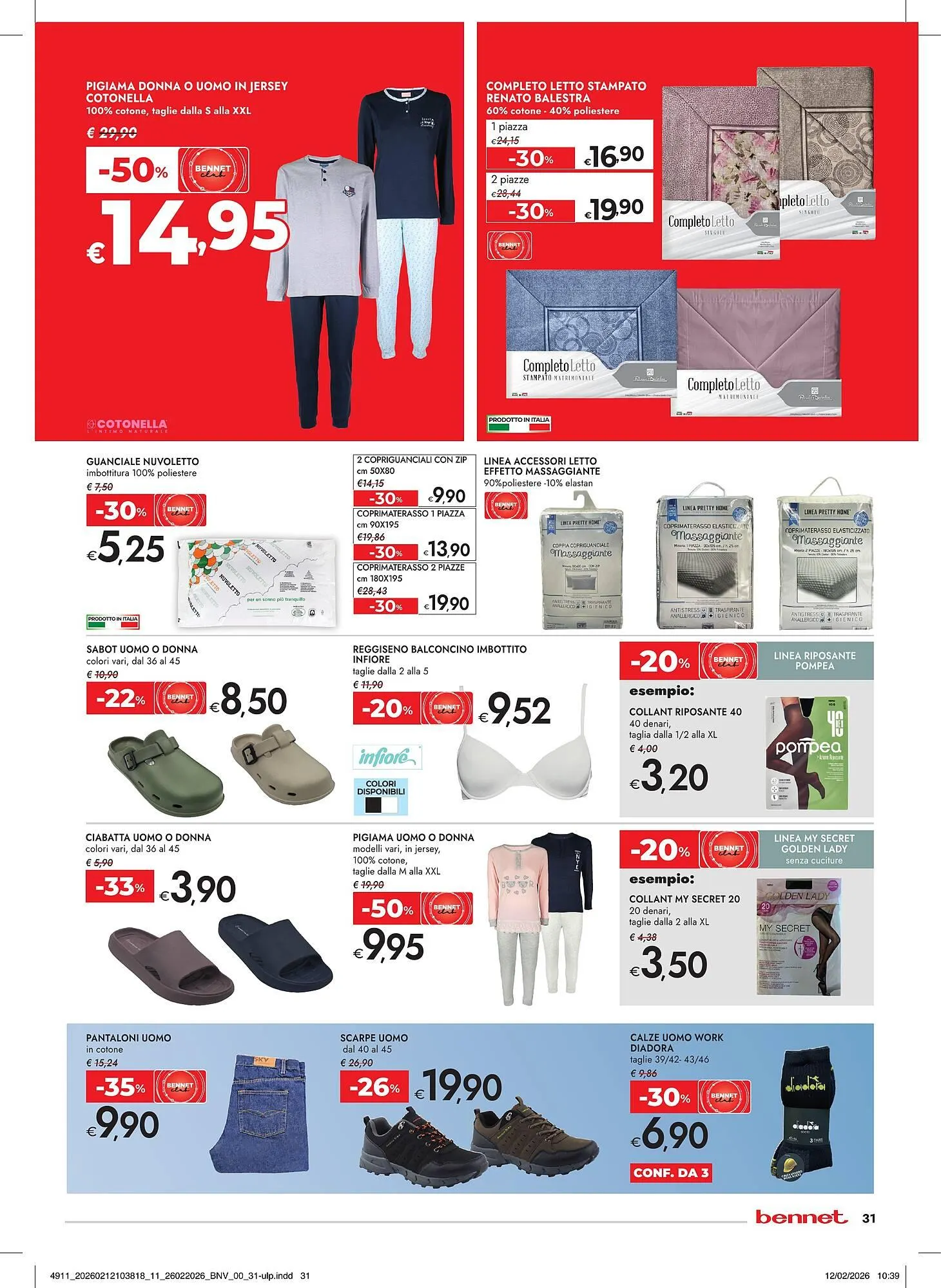 Volantino Bennet da 26 febbraio a 11 marzo di 2026 - Pagina del volantino 31
