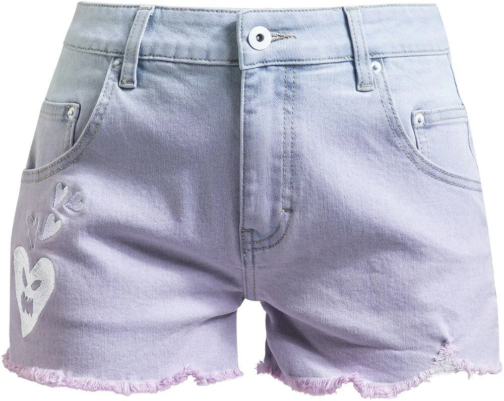Heart | Shorts | denim | Nightmare Before Christmas
