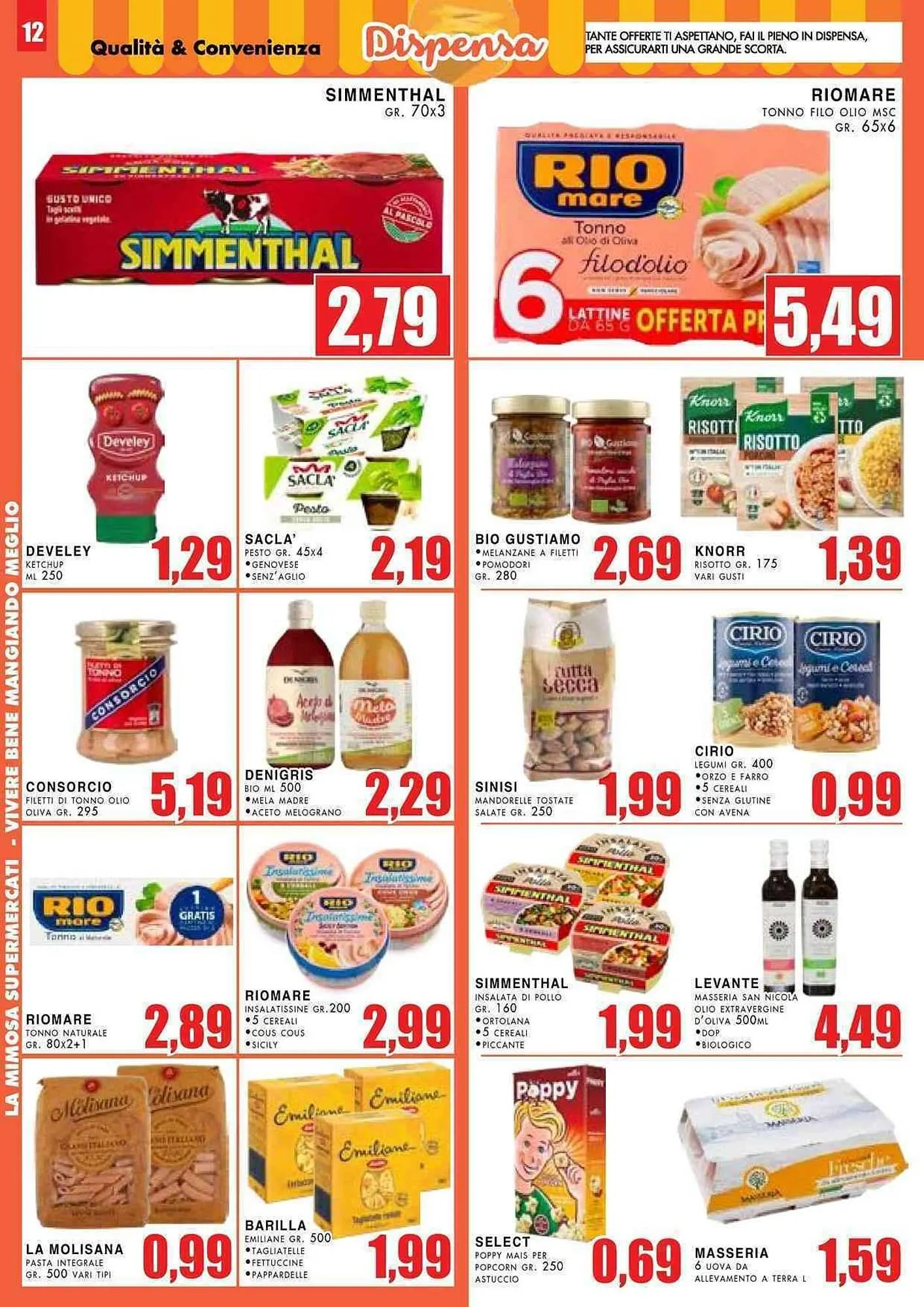 Volantino La Mimosa Supermercati da 16 giugno a 29 giugno di 2025 - Pagina del volantino 12