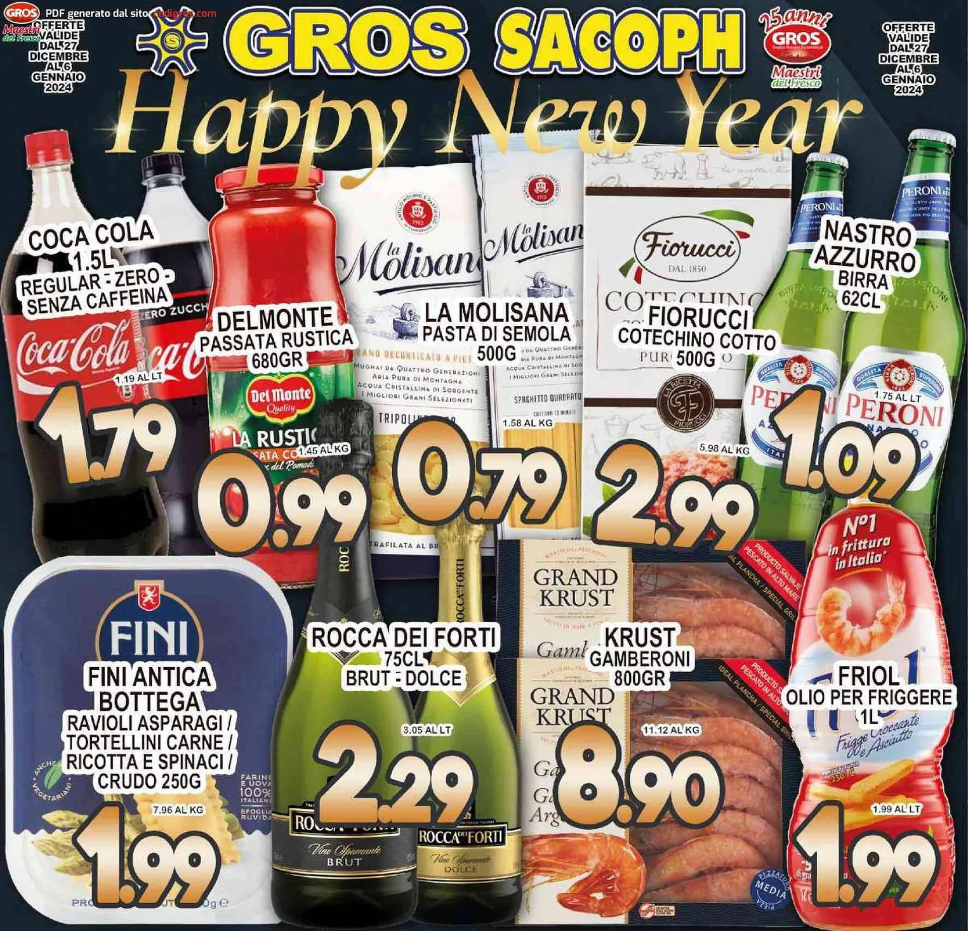Volantino Gros Sacoph da 27 dicembre a 6 gennaio di 2024 - Pagina del volantino 1