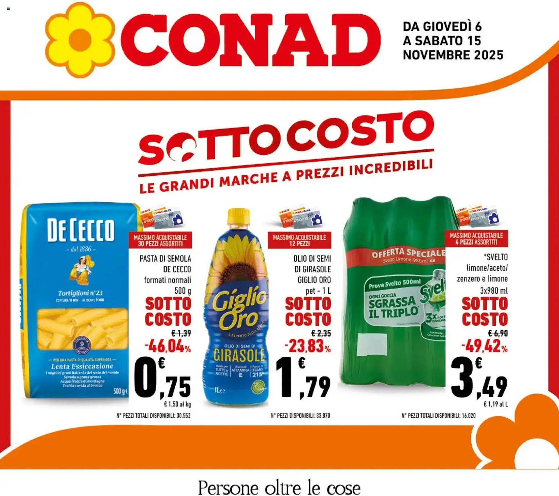 Volantino Conad da 6 novembre a 15 novembre di 2025 - Pagina del volantino 1