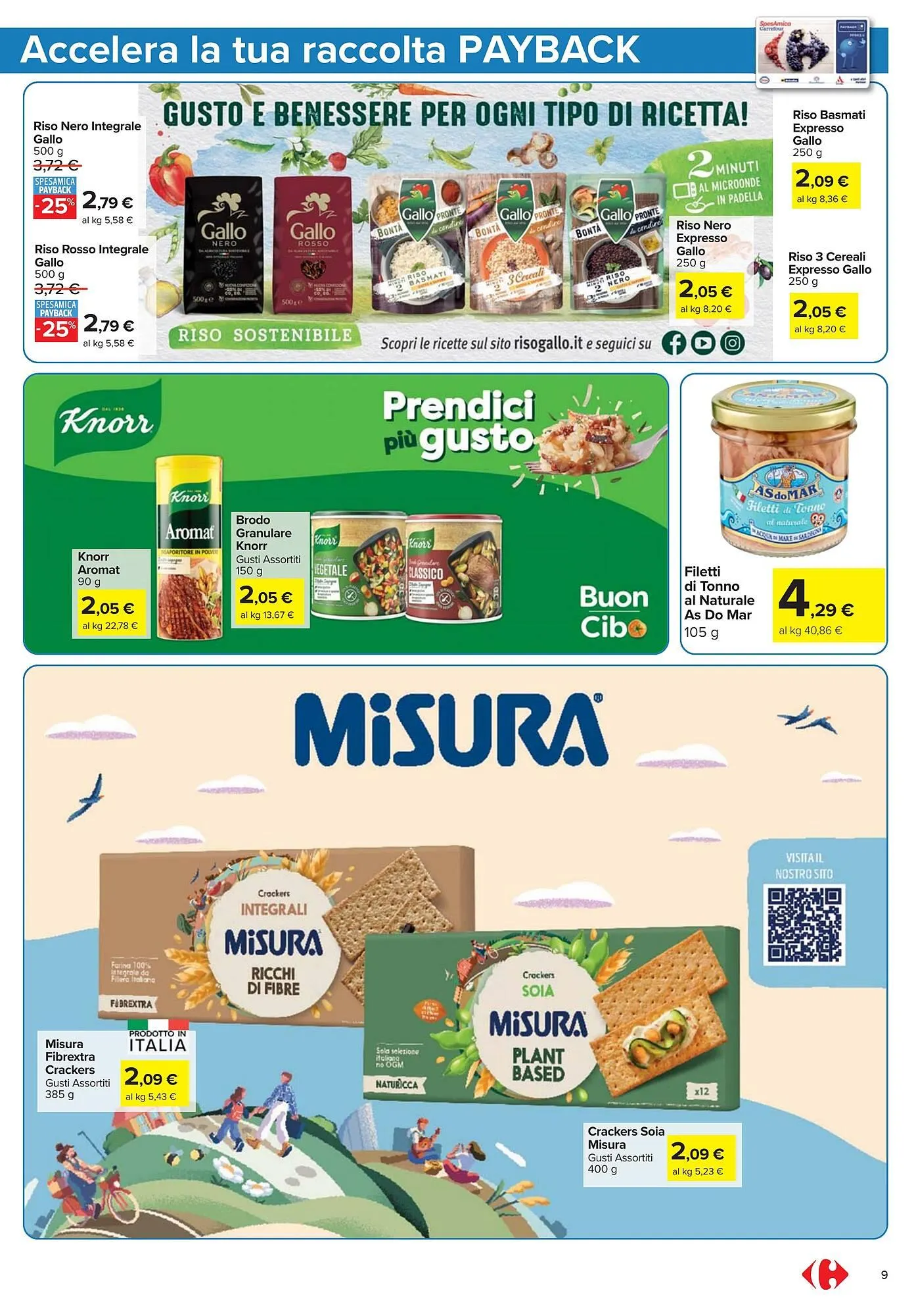 Volantino Carrefour Market da 26 giugno a 9 luglio di 2025 - Pagina del volantino 9