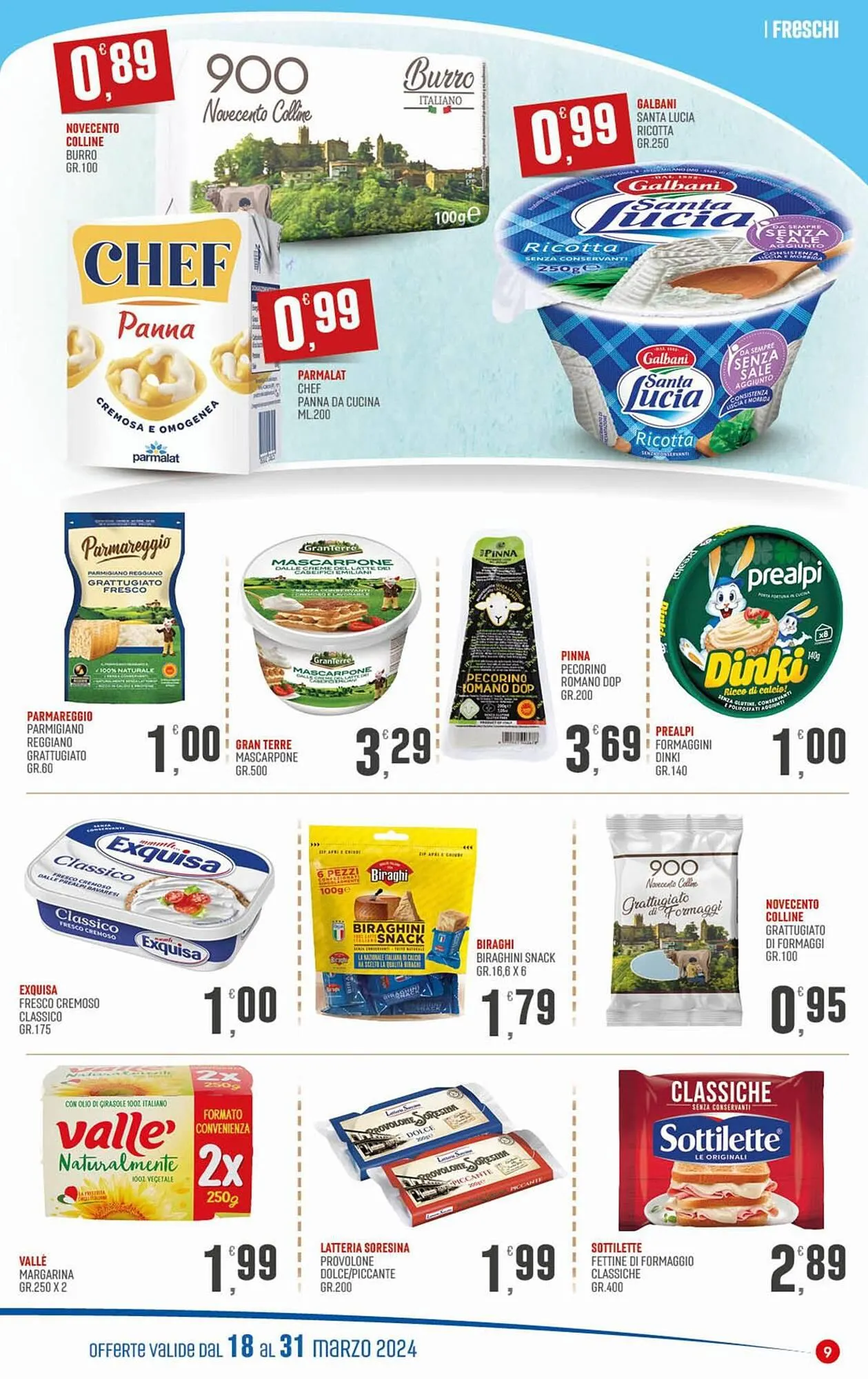 Volantino Maxipiù da 18 marzo a 31 marzo di 2024 - Pagina del volantino 9