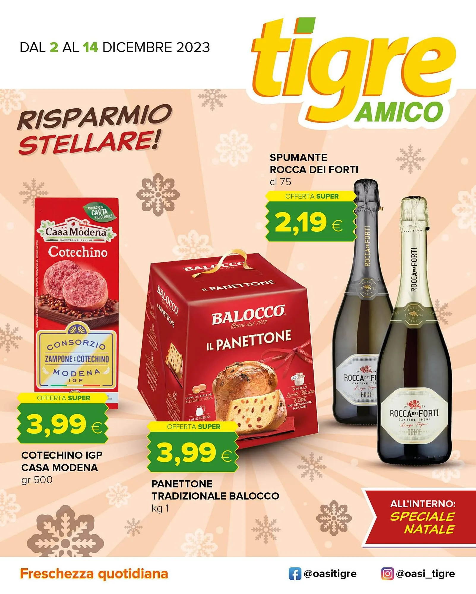 Volantino Tigre da 2 dicembre a 14 dicembre di 2023 - Pagina del volantino 1