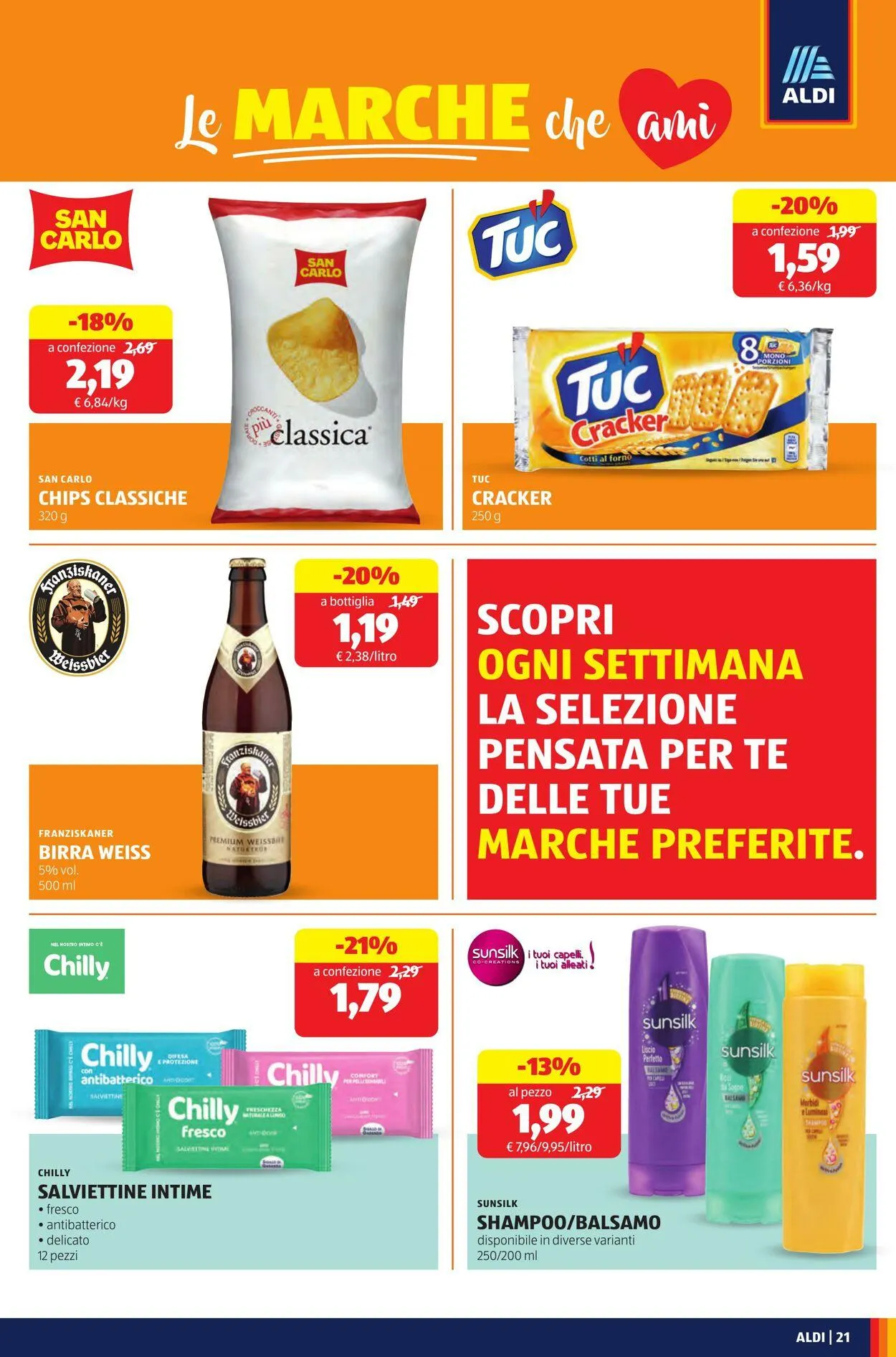 Aldi Volantino attuale da 1 settembre a 7 settembre di 2025 - Pagina del volantino 21
