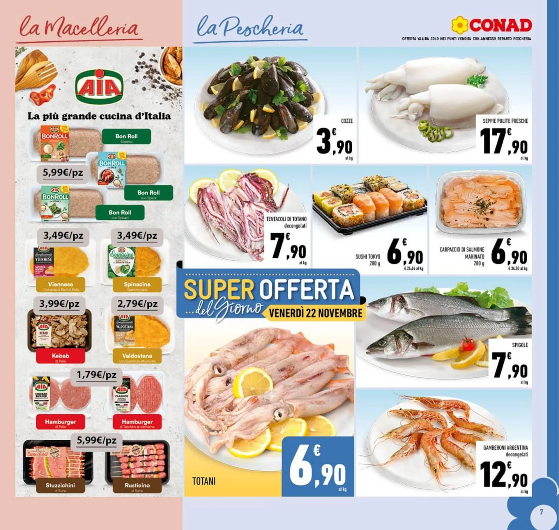 Volantino Conad da 13 novembre a 24 novembre di 2024 - Pagina del volantino 7