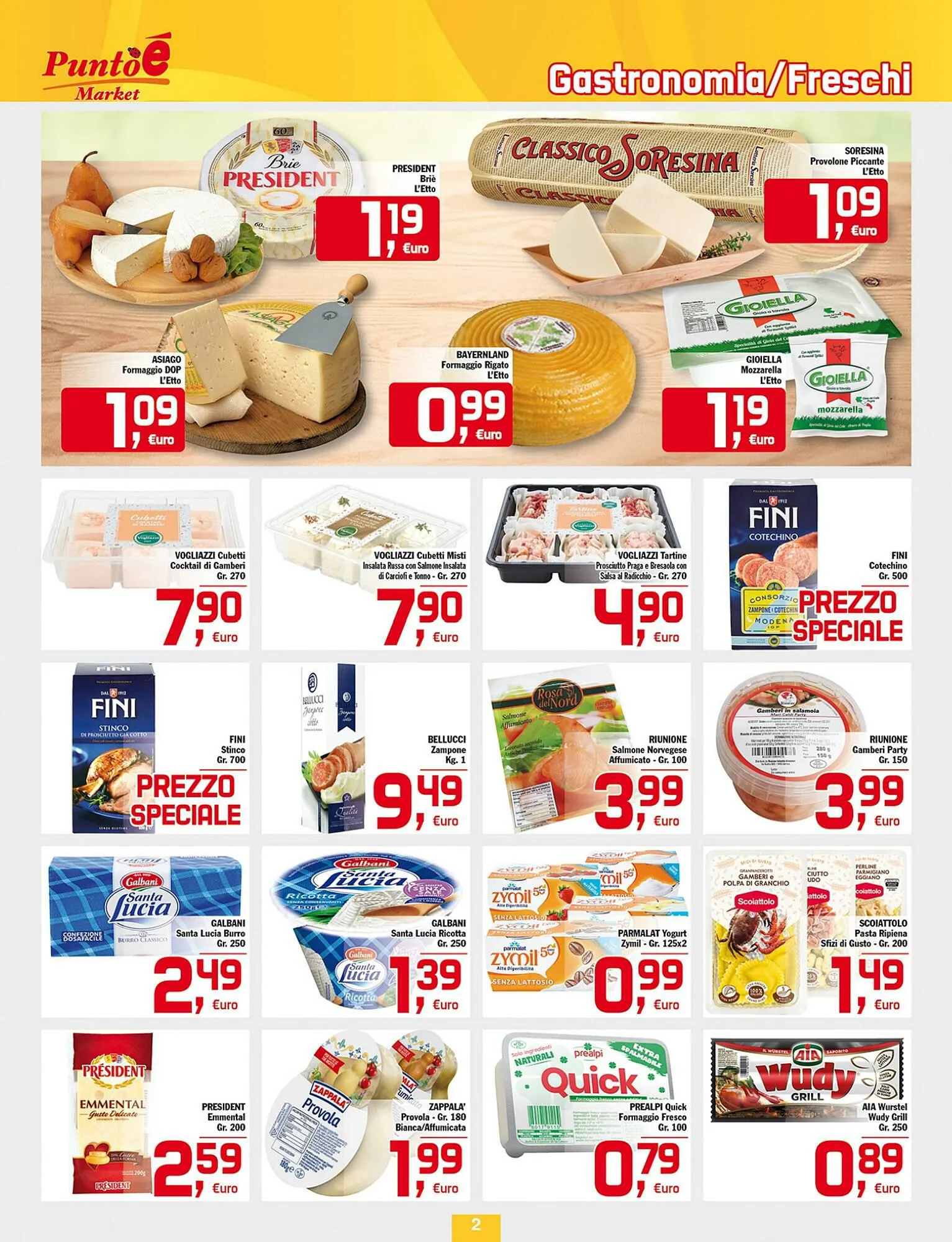 Volantino Punto é market da 27 dicembre a 7 gennaio di 2024 - Pagina del volantino 2