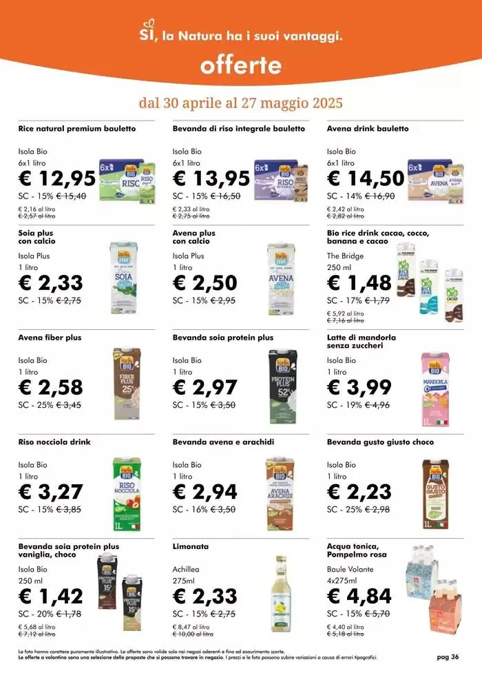 Una dispensa essenziale per l'arrivo dell'estate da 1 maggio a 31 maggio di 2025 - Pagina del volantino 36