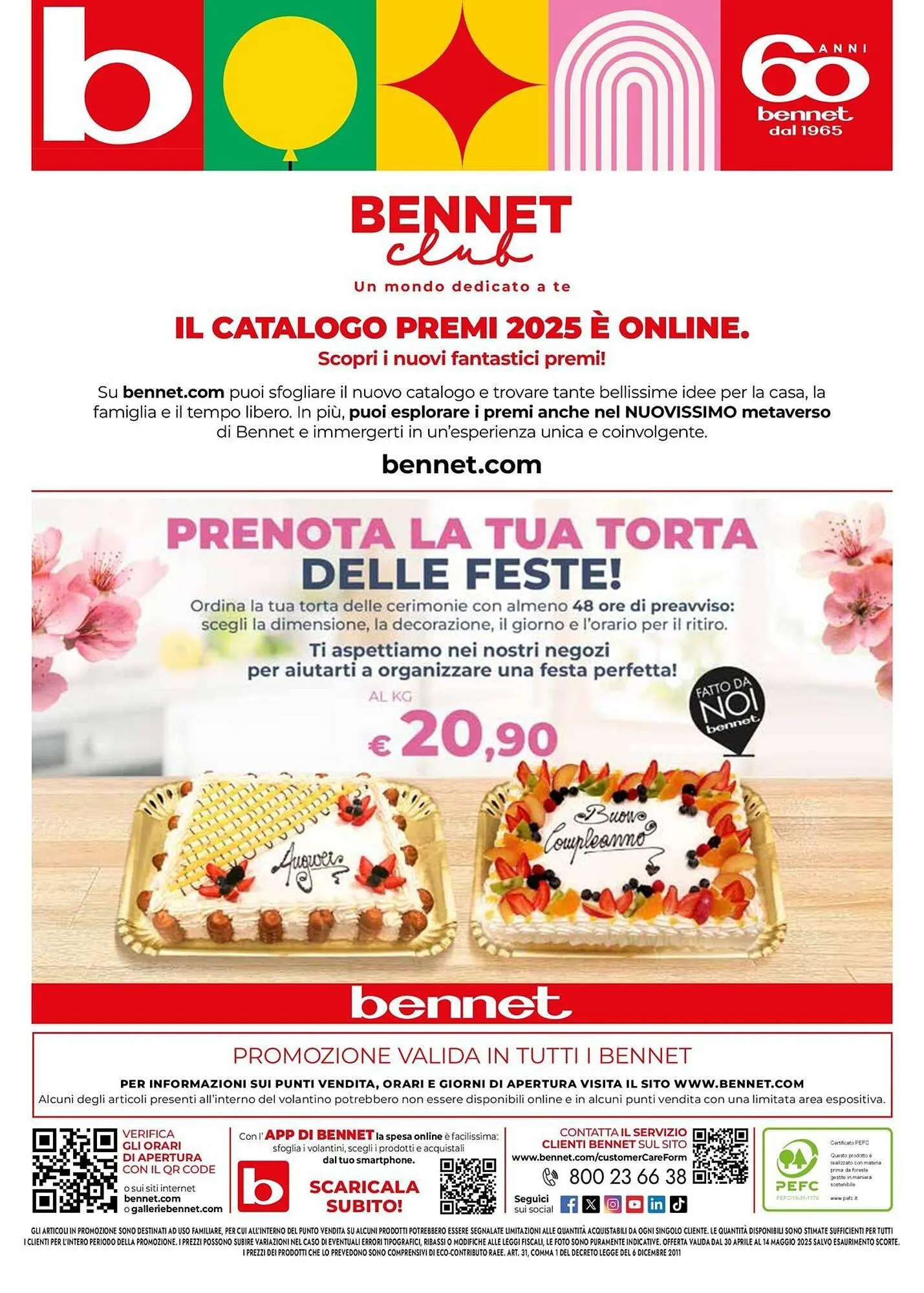 Volantino Bennet da 30 aprile a 14 maggio di 2025 - Pagina del volantino 28