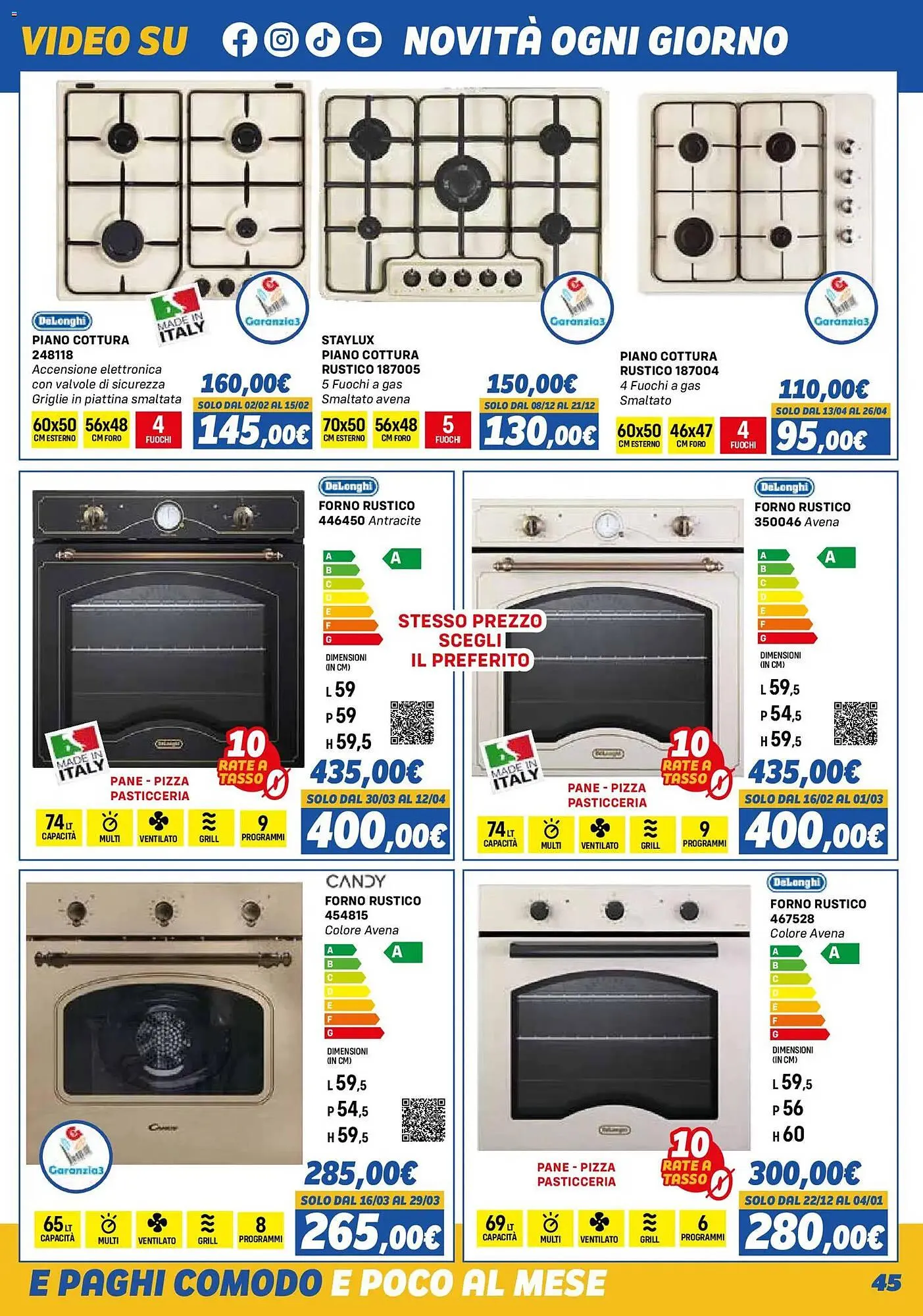 Volantino Orizzonte da 1 novembre a 30 aprile di 2026 - Pagina del volantino 45