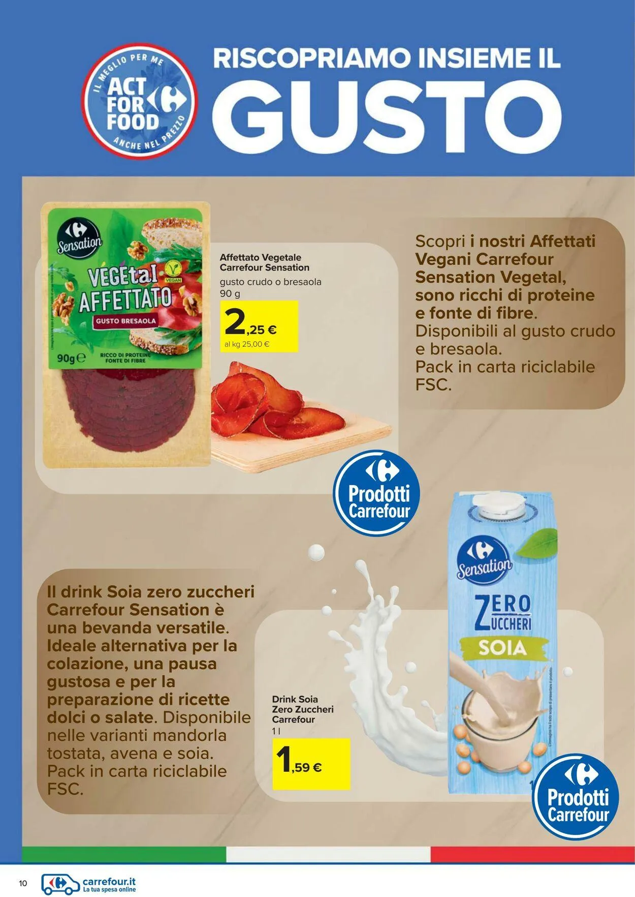 Carrefour Volantino attuale da 29 maggio a 25 giugno di 2025 - Pagina del volantino 10