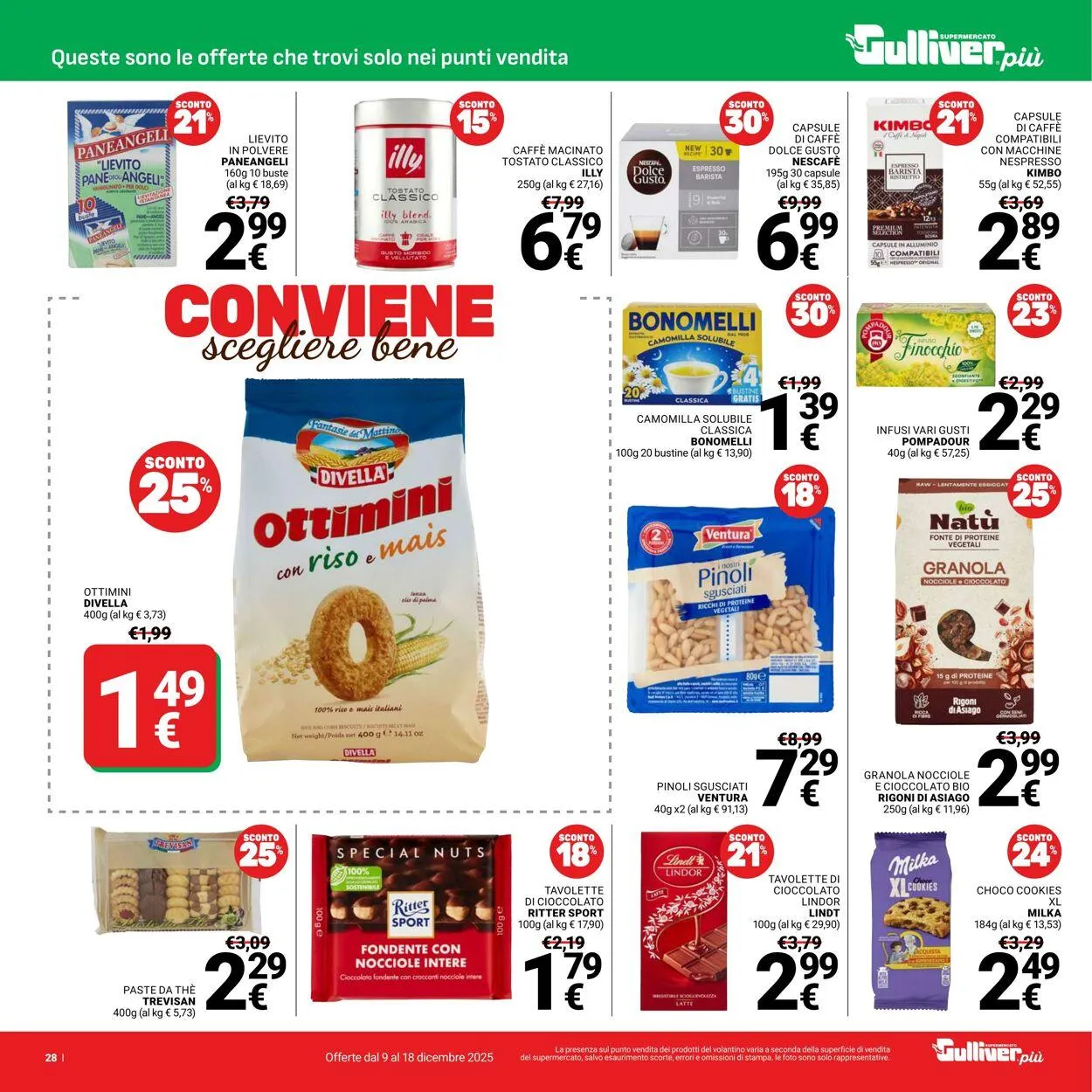 Gulliver Volantino attuale da 9 dicembre a 18 dicembre di 2025 - Pagina del volantino 28