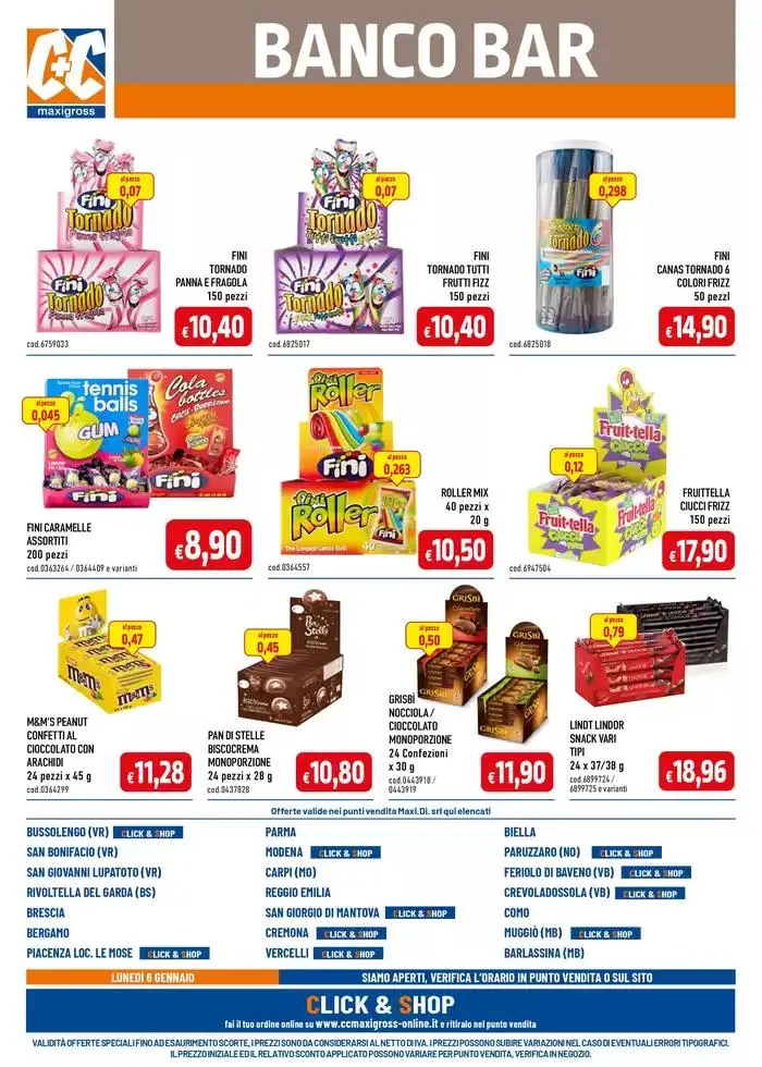  Professional ristoranti, bar, comunità, hotel da 3 gennaio a 26 gennaio di 2025 - Pagina del volantino 32